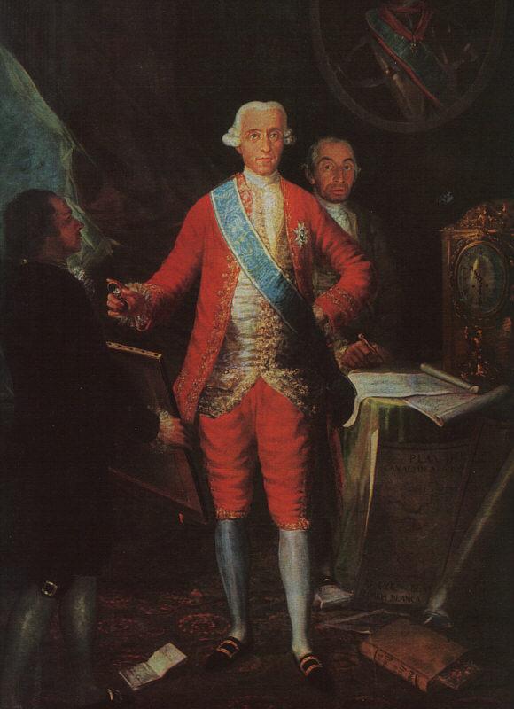 Francisco de Goya The Count of Floridablanca oil painting image